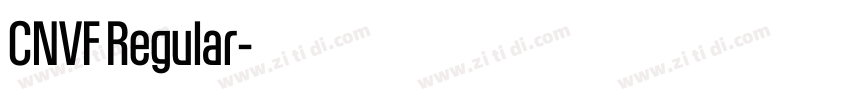 CNVF Regular字体转换